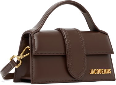 Kabelka Jacquemus 'The Bambino' Leather Flap Top-Handle Bag Hnedá | 23EBAW00006BC01A01, 1