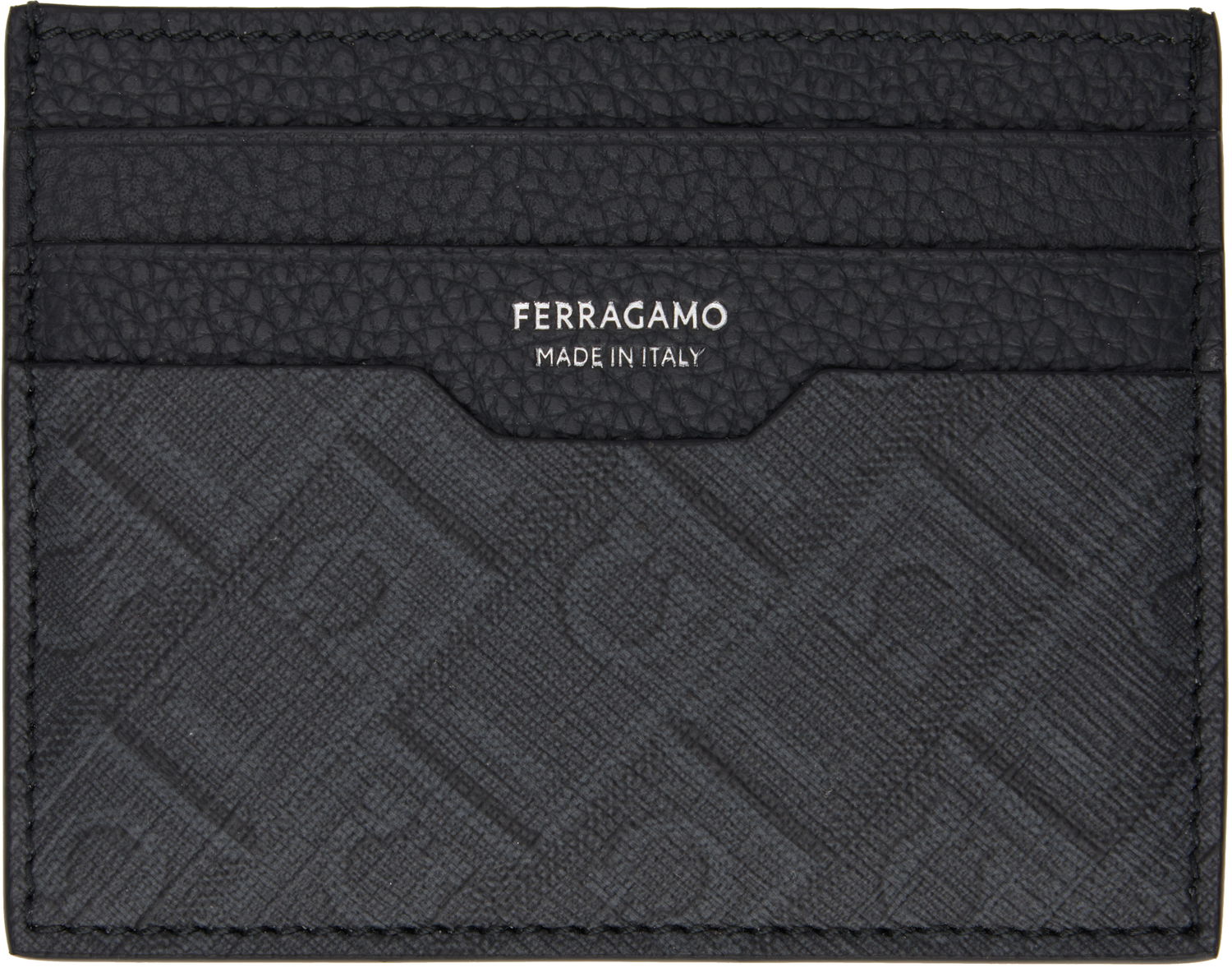 Peňaženka FERRAGAMO Ferragamo Credit Card Holder Čierna | 780321, 0