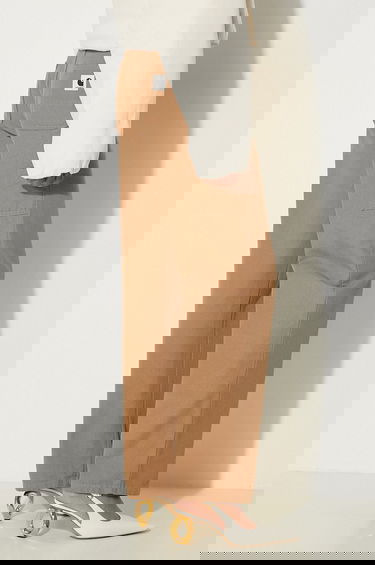 Nohavice Carhartt WIP Simple Straight High Waist Pierce Pant Hnedá | I032966.2FS02, 2