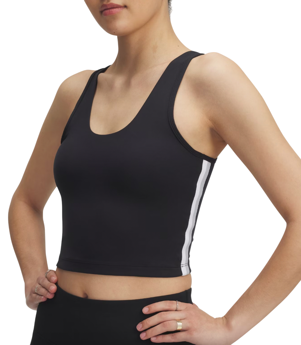 Crop Top Under Armour UA Motion Sport Tape Crop Tank Čierna | 6005844-006, 0