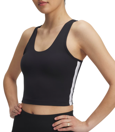 Crop Top Under Armour UA Motion Sport Tape Crop Tank Čierna | 6005844-006, 0