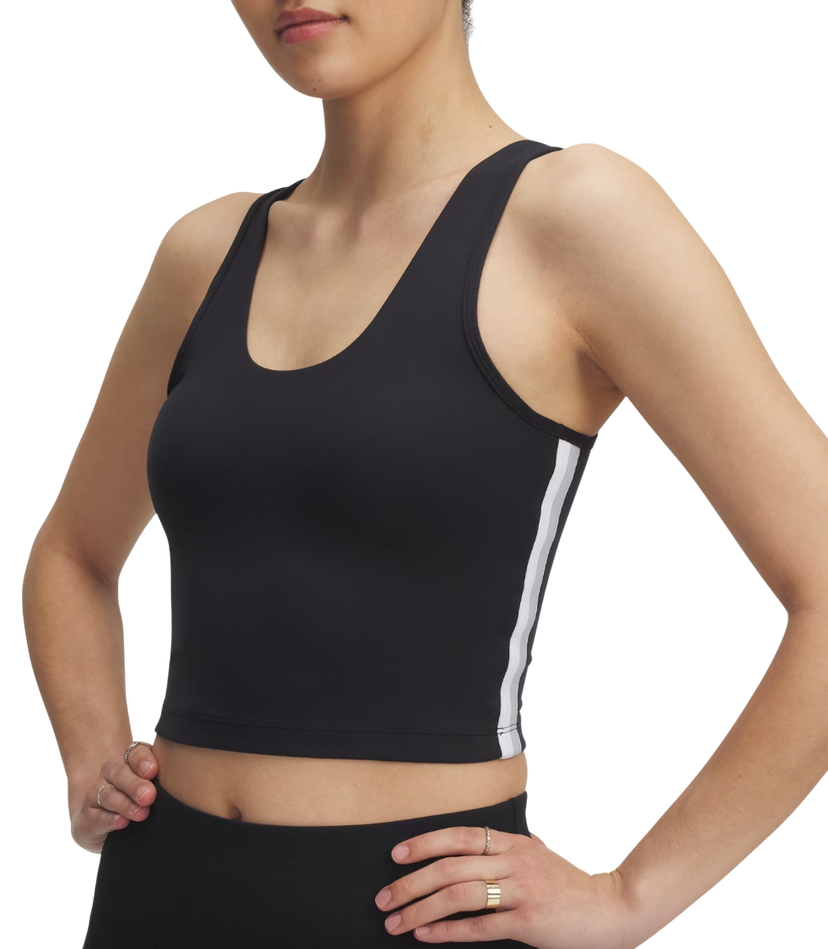 Crop Top Under Armour UA Motion Sport Tape Crop Tank Čierna | 6005844-006