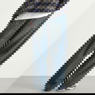 Džínsy Polar Skate Co. Big Boy Wide Leg Distressed Denim Jeans Modrá | PSC-CO-36-BLU, 3