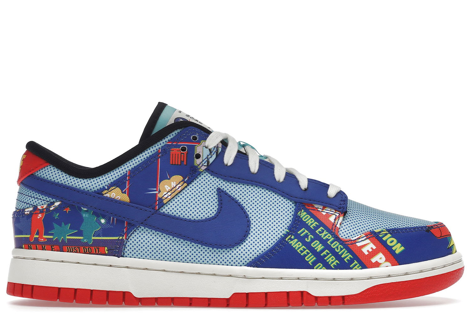 Tenisky a topánky Nike Dunk Low Chinese New Year Firecracker 2021 Modrá | DD8477-446, 0