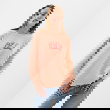 Mikina GAP Logo Sweatshirt Peach Parfait Oranžová | 885586-03, 0