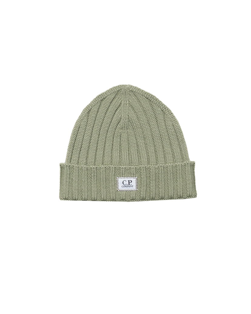 Kulicha C.P. Company C.P. Company Knit Beanie Zelené | 19CMAC738A005509A-631