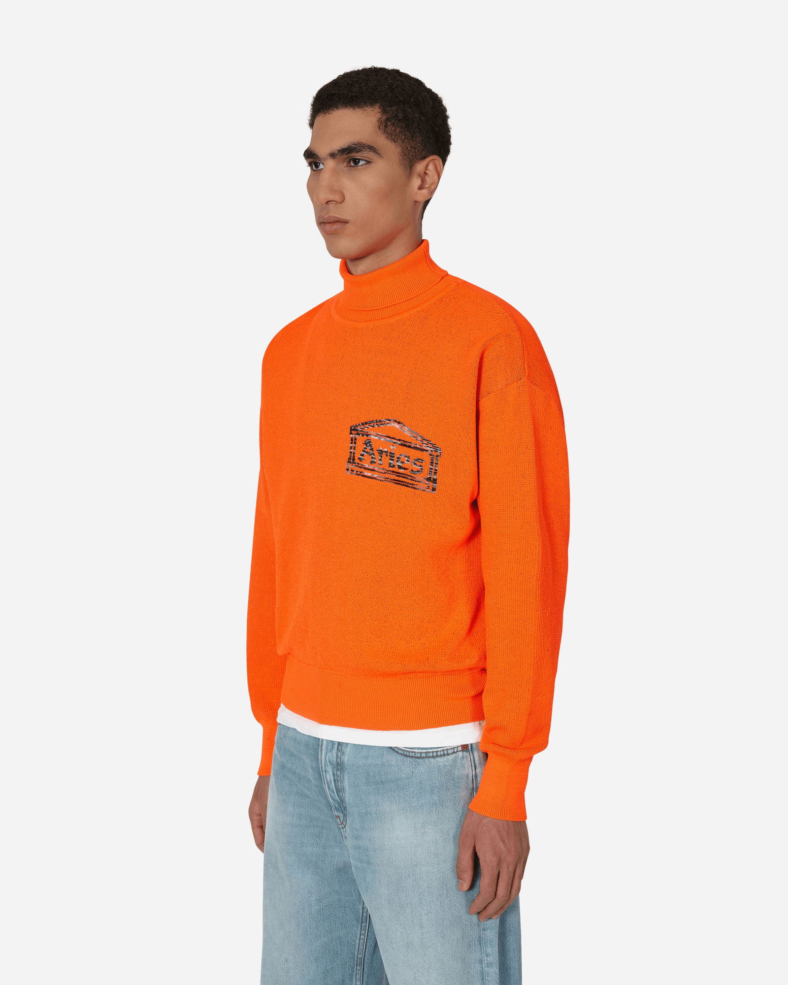 Temple Fluro Turtleneck Sweater