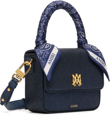 Kabelka AMIRI 'MA' Denim Micro Bag Navy | AWBGTH1085, 1