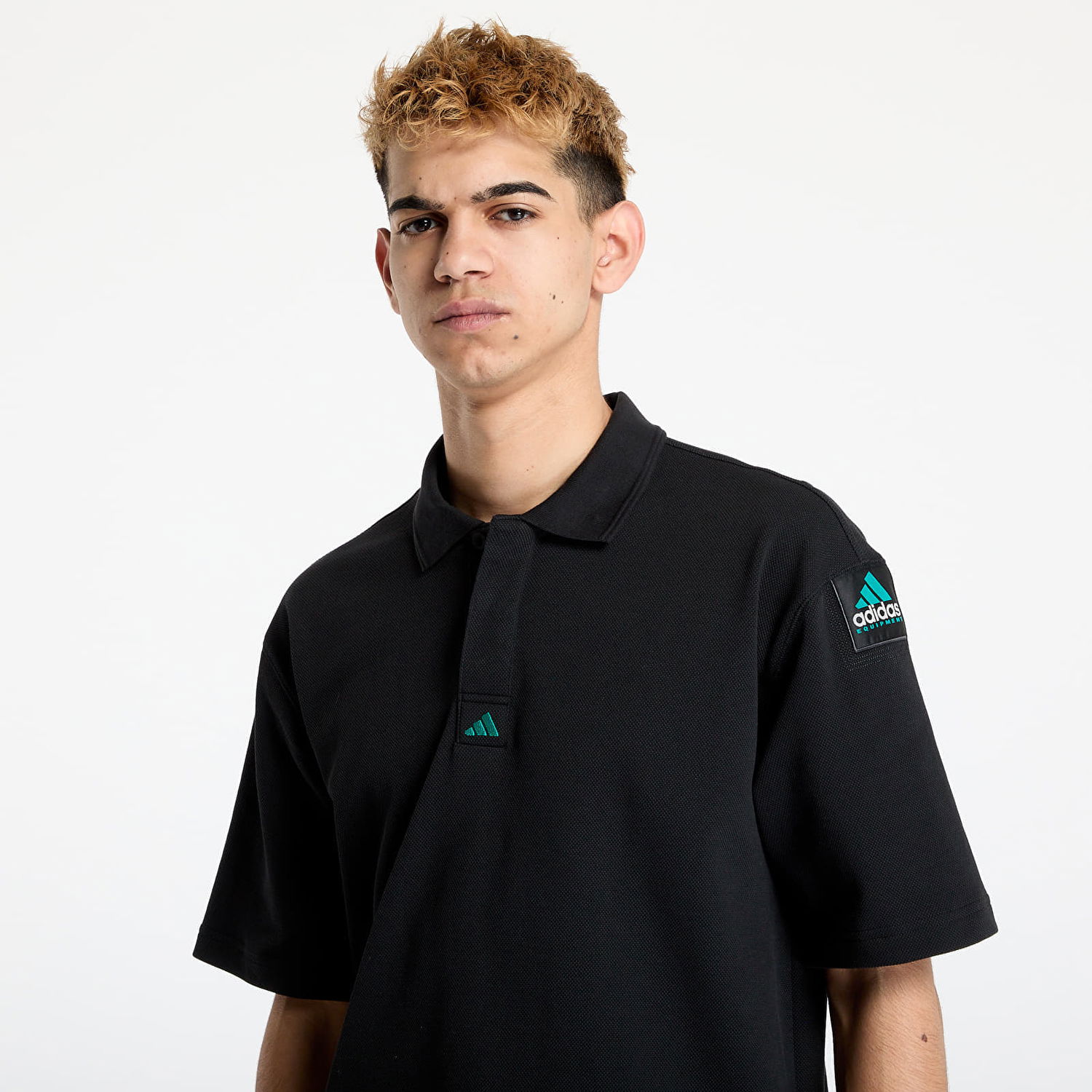 Polo tričko adidas Performance Equipment Polo Shirt Čierna | JC8231, 1