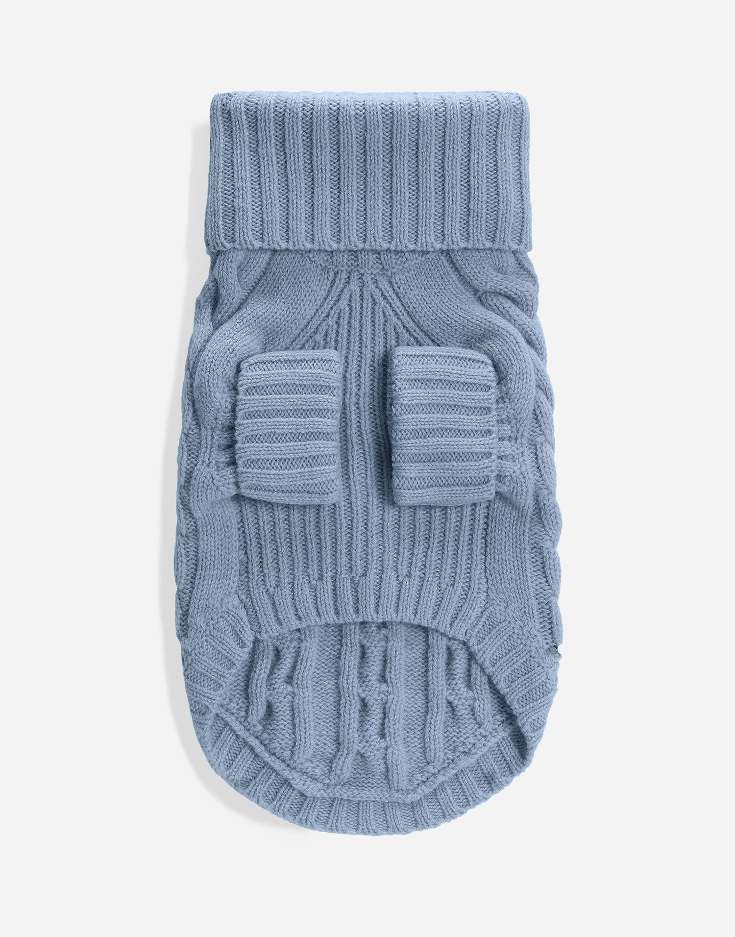 Sveter Dolce & Gabbana Dolce & Gabbana Cable Knit Wool Dog Sweater Modrá | GX09KCJFMMDB3784, 1