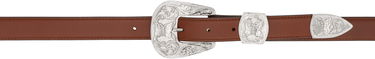 Opasok Needles NEEDLES Papillon Western Tip Belt Hnedá | QV025, 0