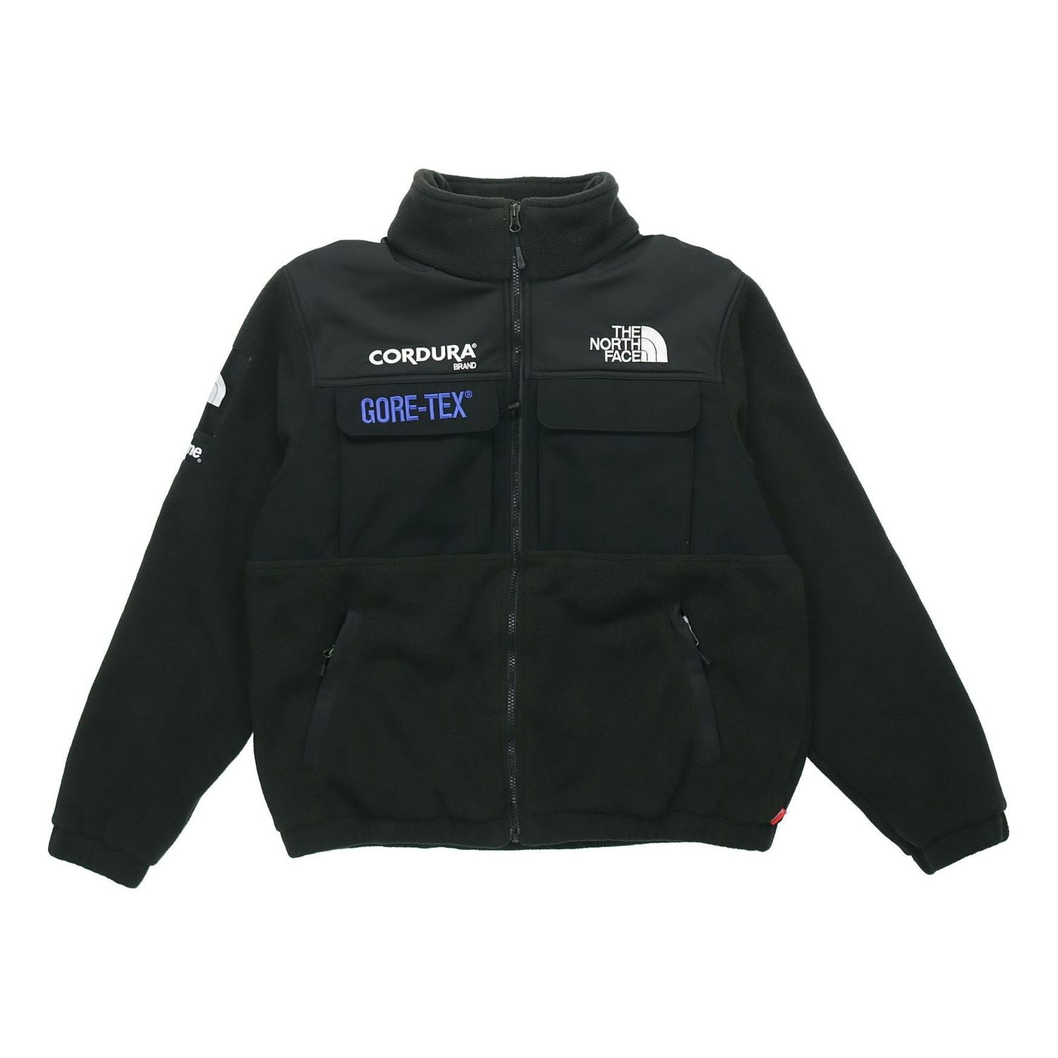 Prešívaná bunda Supreme The North Face Expedition Fleece Jacket Čierna | SUP-FW18-1018, 0