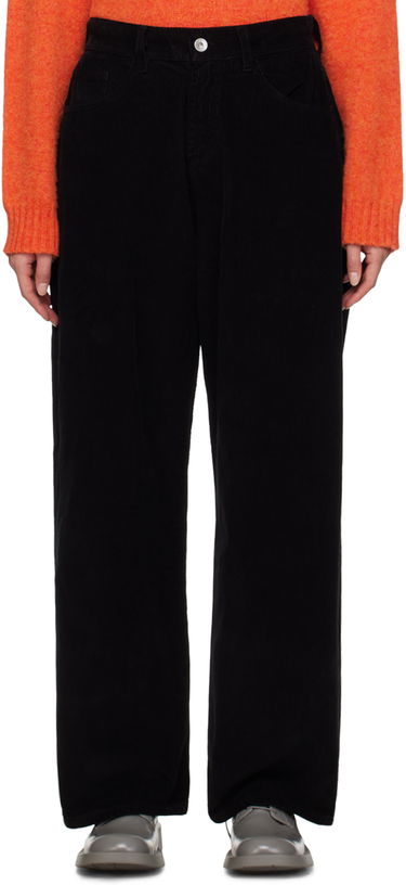 Nohavice YMC YMC Silver Corduroy Trousers Čierna | Q4VAL, 0