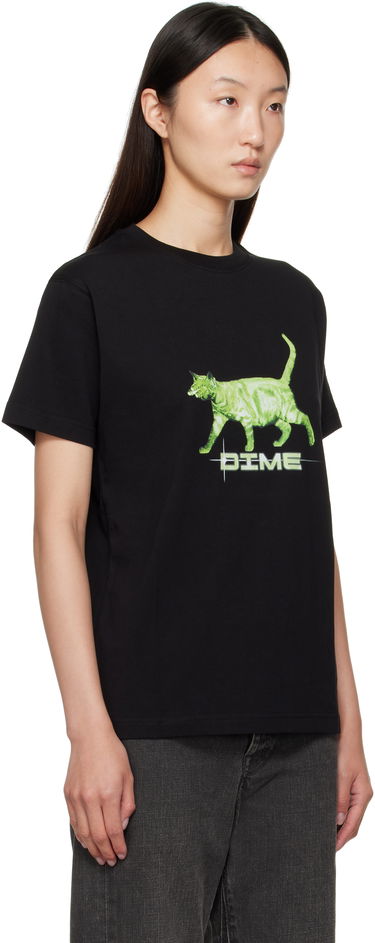 Tričko Dime Dime Splinter Graphic T-Shirt Čierna | DIMESU2552BLK, 1