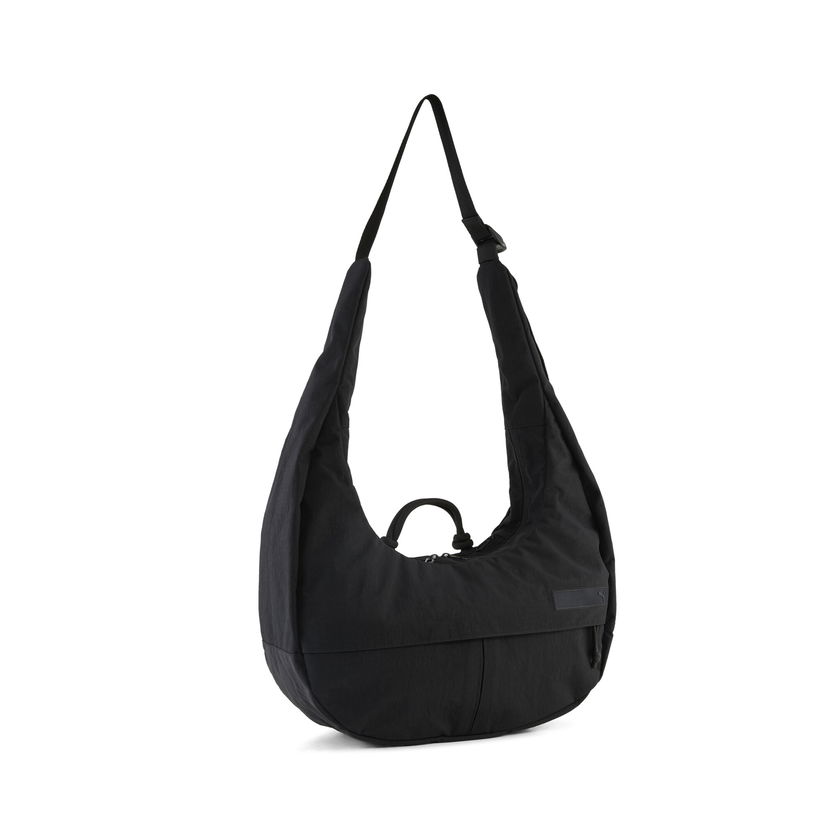 Taška cez rameno Puma Large Hobo Bag 16.5 l Čierna | 091848_01