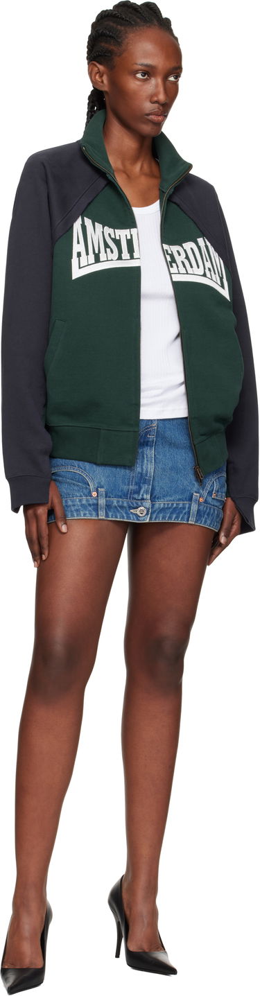 Sukňa VETEMENTS Vetements Upside-Down Denim Miniskirt Modrá | WH76DK007VB, 3