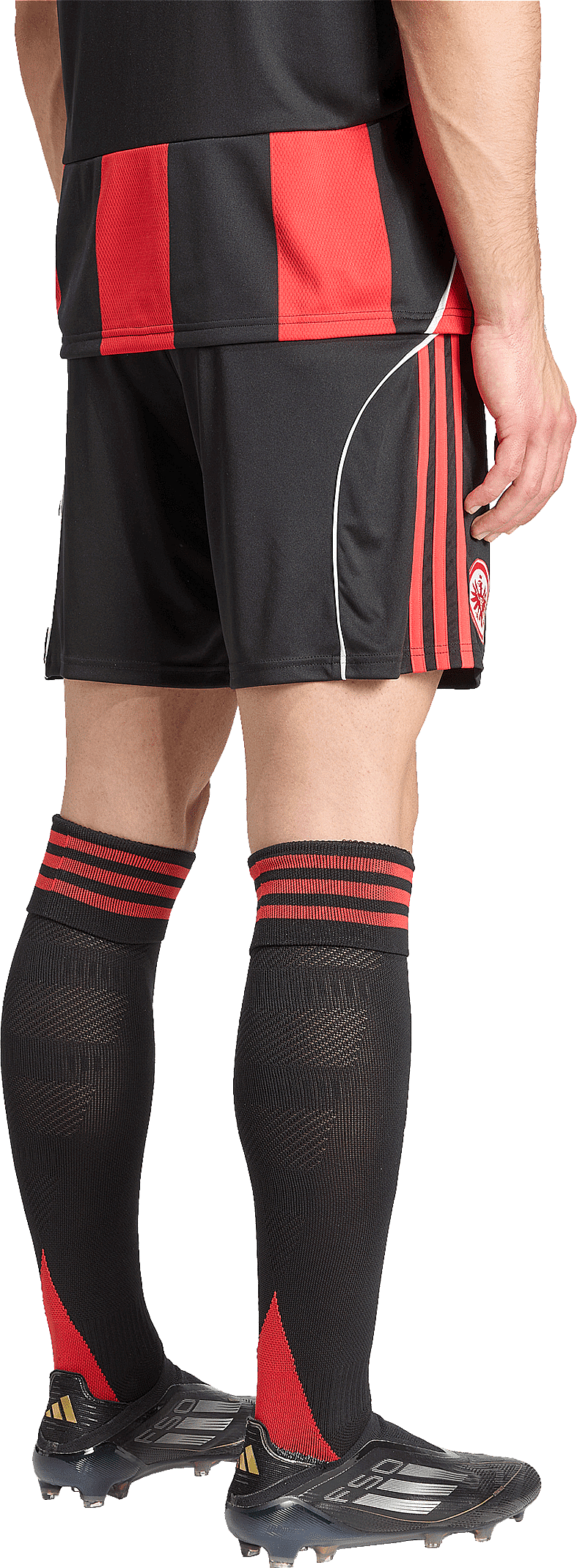 Šortky adidas Performance Eintracht Frankfurt 25/26 Home Shorts Čierna | JZ6358, 1
