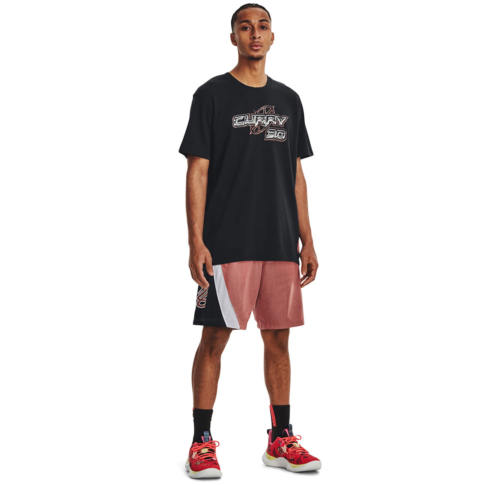 Curry Splash 9'' Short Red