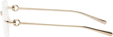 Slnečné okuliare Gucci Gucci Horsebit Rimless Glasses Metalická | GG1703O-003, 2