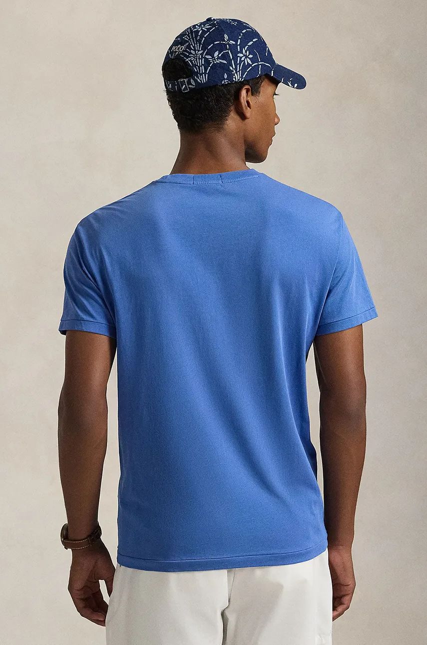 Tričko Polo by Ralph Lauren Bear Logo T-Shirt Modrá | 710958193, 1