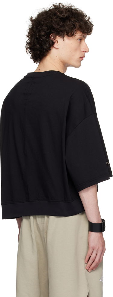Tričko Rick Owens Rick Owens Champion Edition Tommy Cropped T-Shirt Čierna | CM01E1677 CHJG JERSEY, 2