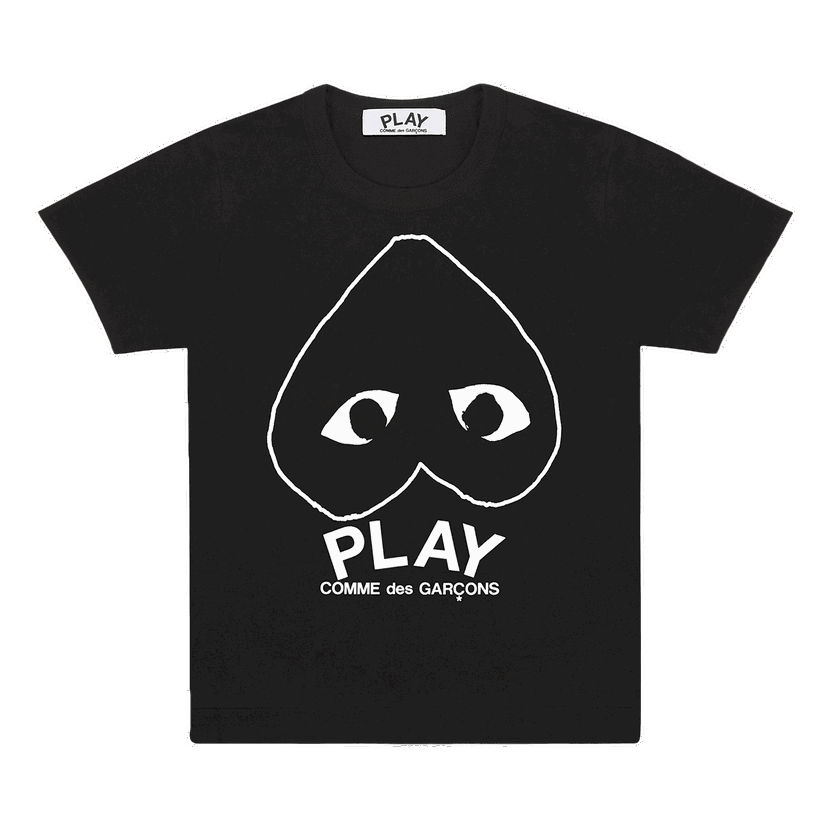 Tričko Comme des Garçons PLAY Inverted Big Heart T-Shirt Čierna | AZ T114 051 1