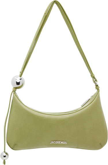 Taška cez rameno Jacquemus Jacquemus La Croisière 'The Large Bisou Perle' Shoulder Bag Zelené | 25E251BA410-3235, 0