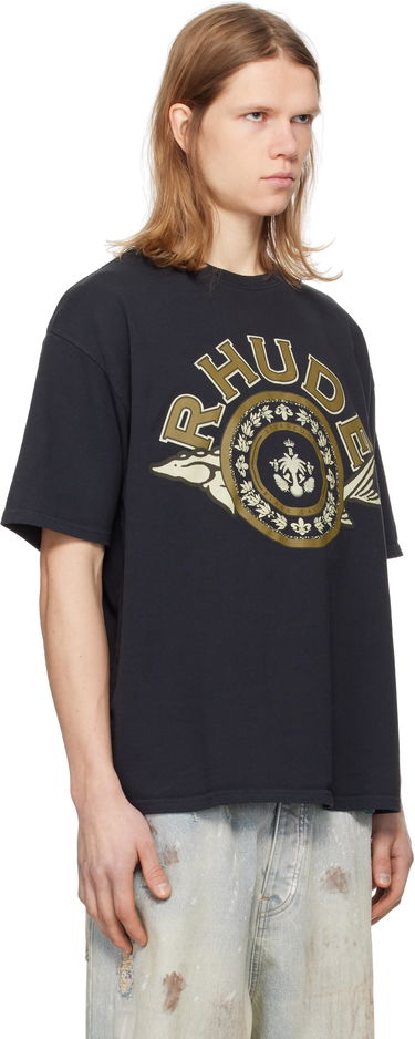 Tričko Rhude Rhude Caviar Graphic T-Shirt Čierna | RHPS25TT05012, 1