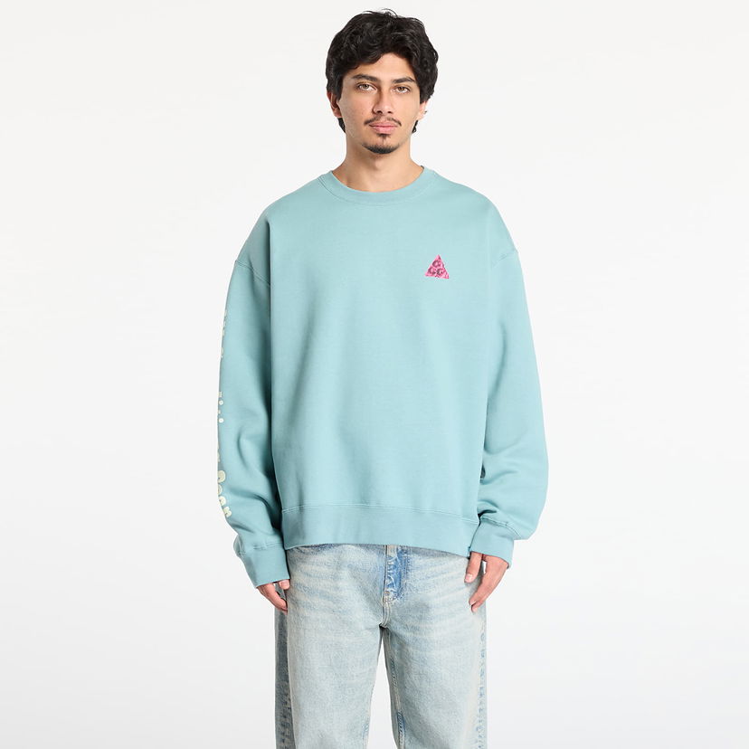 Mikina Nike ACG ACG Tuff Fleece Crew-Neck Sweatshirt Tyrkysová | HV1119-017