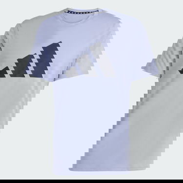 Tričko adidas Performance Essentials Feelready Logo Training Logo T-Shirt Fialová | JC5341, 3