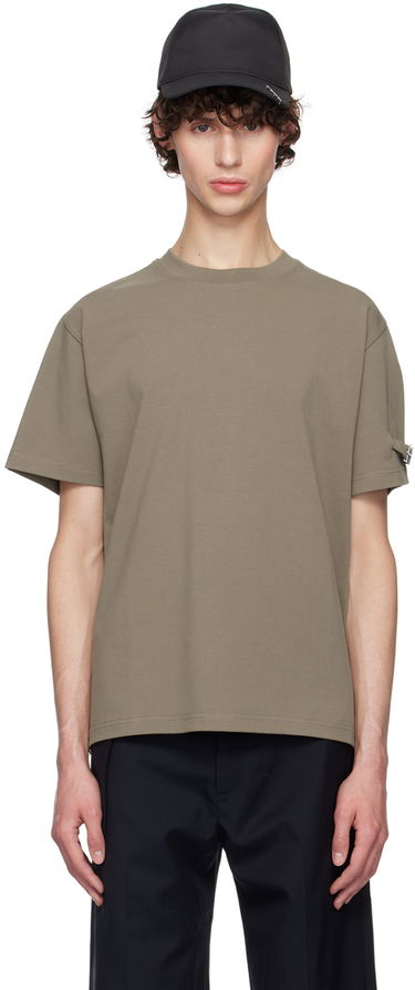 Tričko HELIOT EMIL Khaki Armband T-Shirt Béžová | PREAW24_M_09_119_DG23, 0