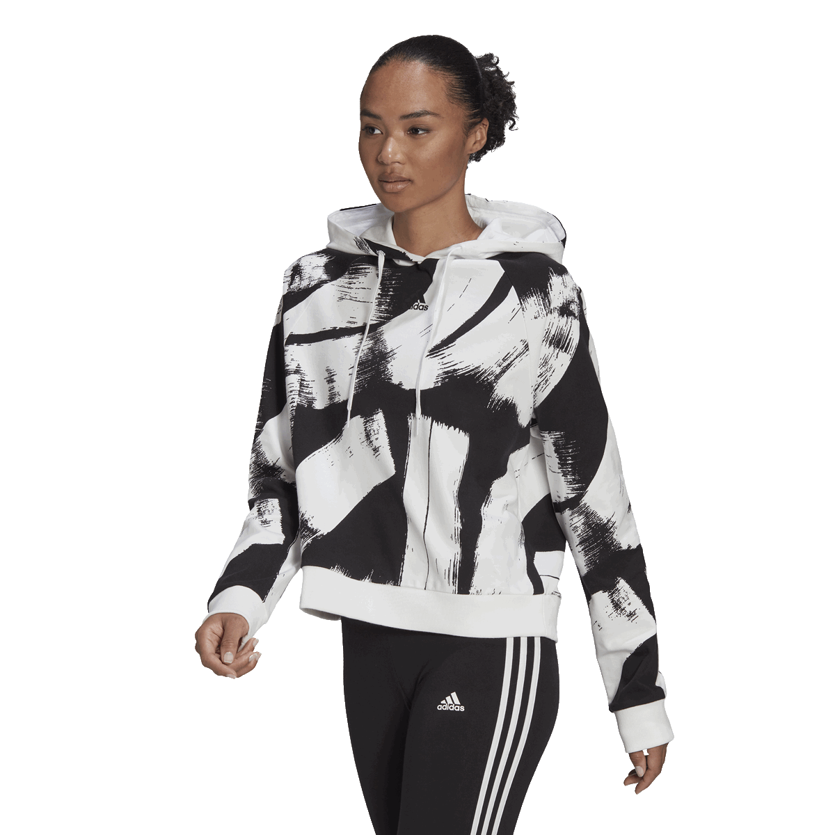 Mikina adidas Originals Allover Print Hoodie Rôznofarebný | HD6897, 0