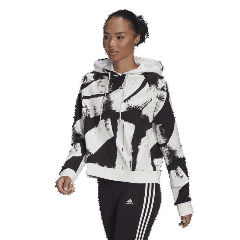 Mikina adidas Originals Allover Print Hoodie Rôznofarebný | HD6897
