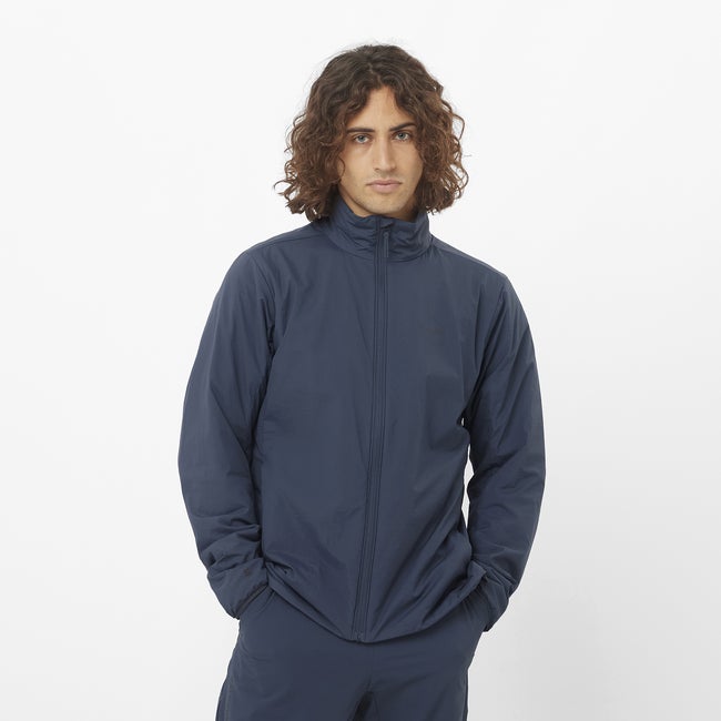 Vetrovka Salomon Flex Mountain Jacket Navy | LC2474100, 0