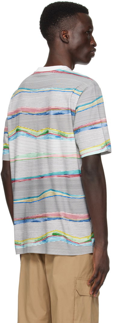 Tričko Paul Smith PS Paul Smith Plains Stripe T-Shirt Rôznofarebný | M2R-220X-M21989-01, 2