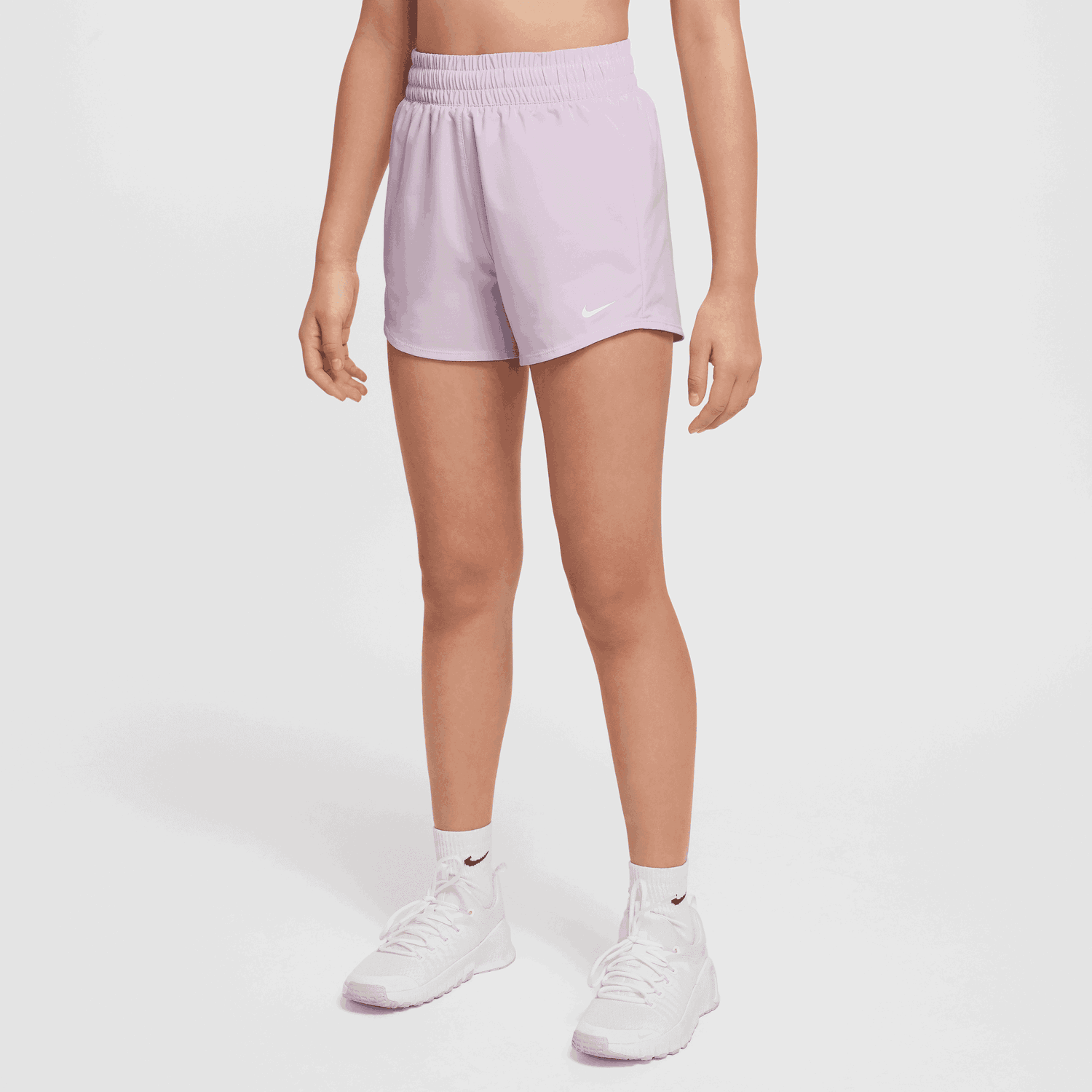 Šortky Nike Nike One Dri-FIT High-Waisted Woven Training Shorts Fialová | DX4967-537, 0