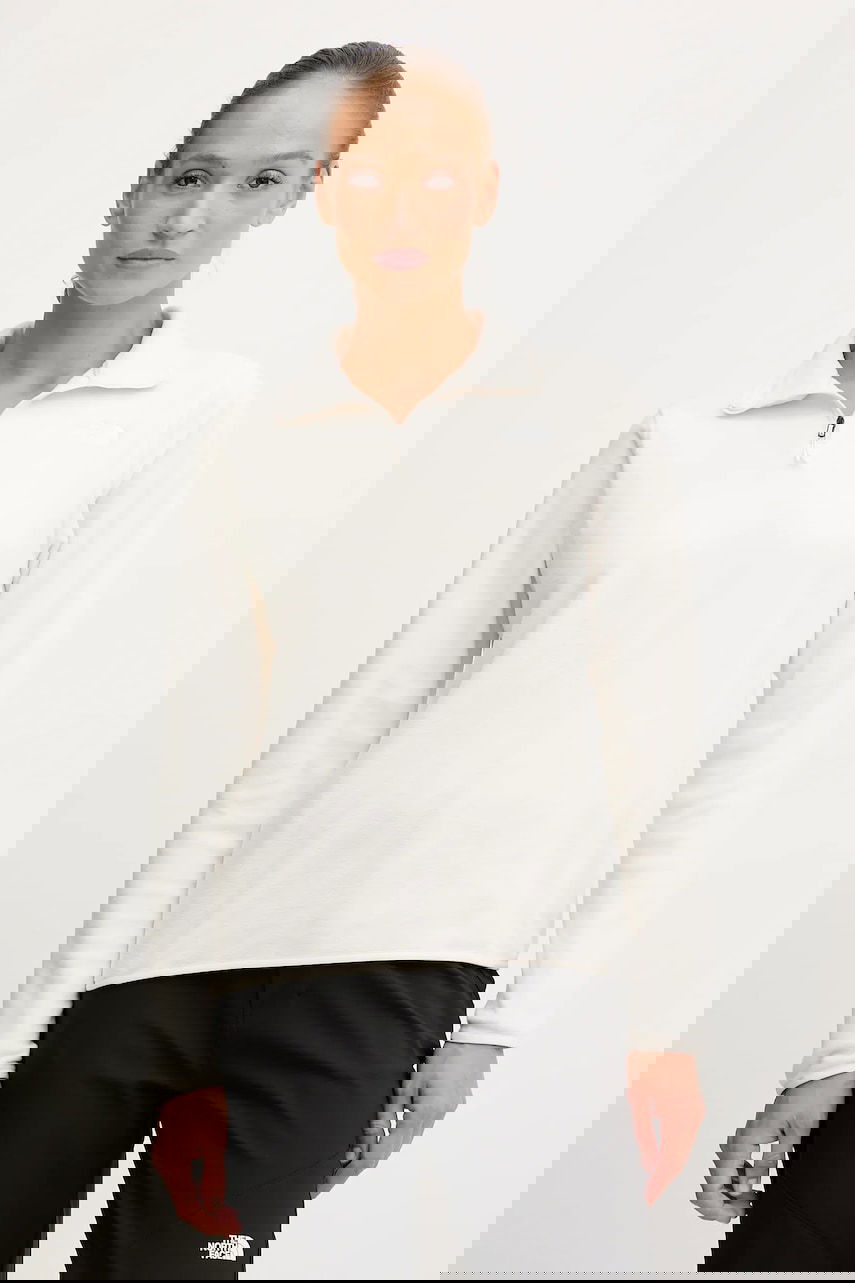 Mikina The North Face Outdoor Fleece Half-Zip Sweatshirt Biela | NF0A8D2JQLI1, 0