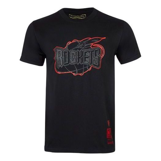 Tričko Mitchell & Ness Mitchell & Ness Houston Rockets Graphic T-Shirt Čierna | MN13S32-HOU