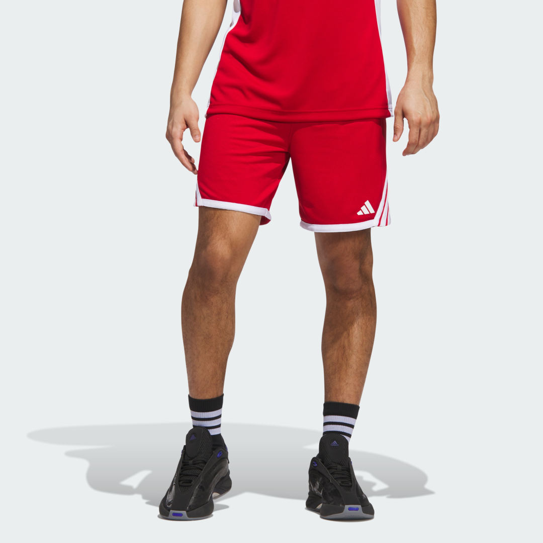 Šortky adidas Performance 3G Speed Reversible Basketball Shorts AEROREADY Červená | JM5107, 0