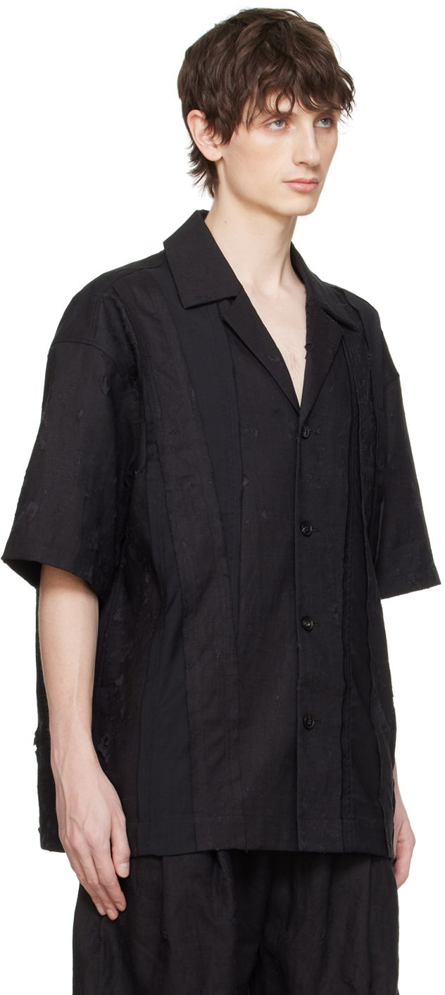 Košeľa Feng Chen Wang Feng Chen Wang Distressed Shirt Čierna | FMS17SR10, 1