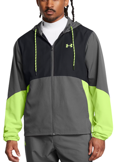 Mikina Under Armour Icon Legacy Windbreaker Jacket Šedá | 1382875-025, 0