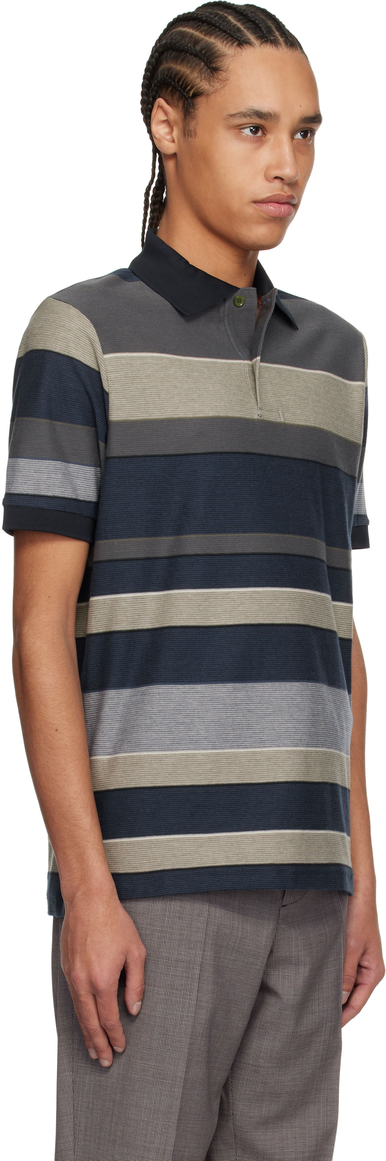 Polo tričko Paul Smith Paul Smith Cotton Stripe Polo Rôznofarebný | M1R-698P-P02605-34, 1
