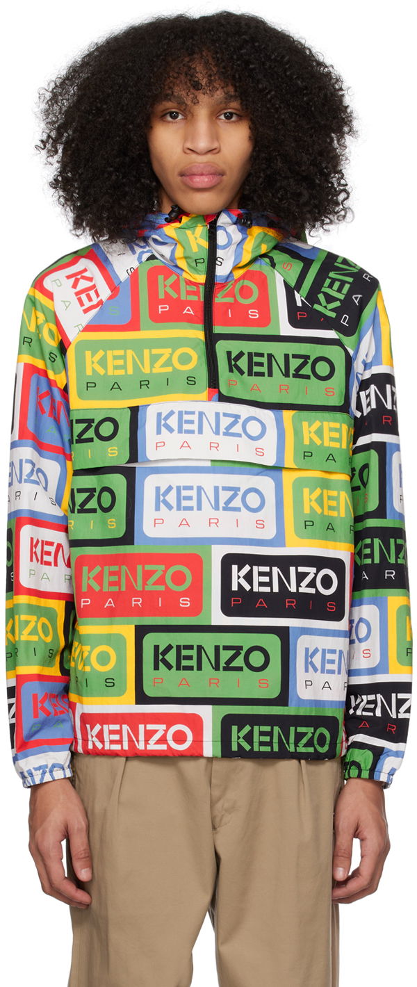 Bunda KENZO Paris Labels Zelené | FD55BL0539NG, 0
