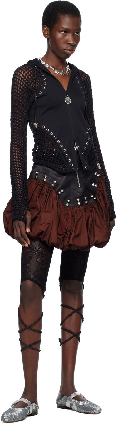 Sukňa Chopova Lowena Chopova Lowena Backtuck Miniskirt Hnedá | 3251, 3
