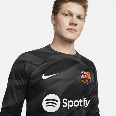 Dres Nike Dri-FIT FC Barcelona Stadium Jersey 2023/24 Čierna | DX2635-061, 2