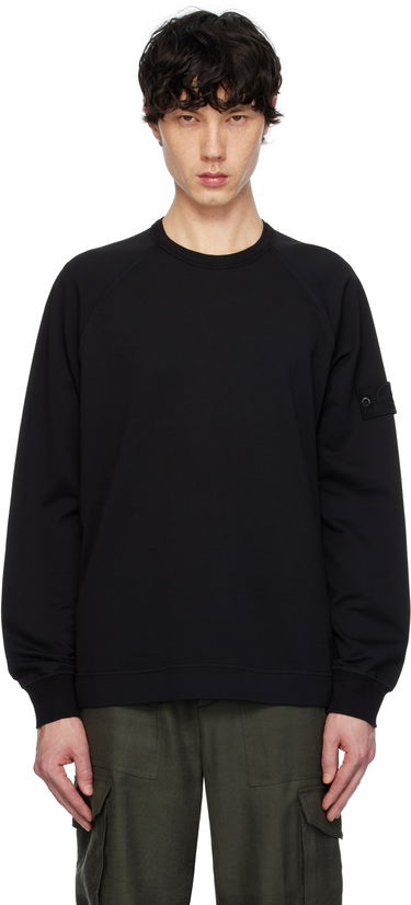 Sveter Stone Island Stone Island Garment Dyed Sweatshirt Čierna | K1S15 6100011 S00F3, 0