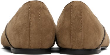 Oblečenie TOTEME TOTEME Everyday Suede Ballerina Flats Hnedá | 253-WAS2759-LE0071, 1
