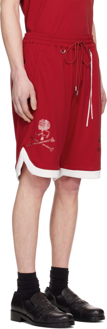 Šortky Mastermind WORLD MASTERMIND WORLD Basket Shorts Čierna | MW25S14-PA047-603, 4