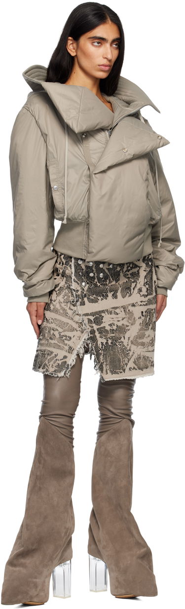Sukňa Rick Owens Concordians Sisynap Studded Distressed Miniskirt Rôznofarebný | DS02E7329 DWF, 3