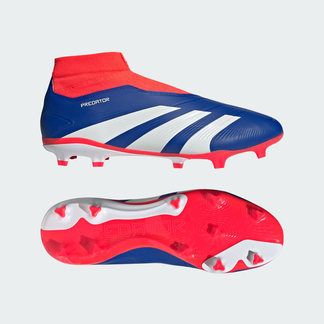 Tenisky a topánky adidas Performance Predator League Laceless Firm Ground Modrá | IF6333, 0